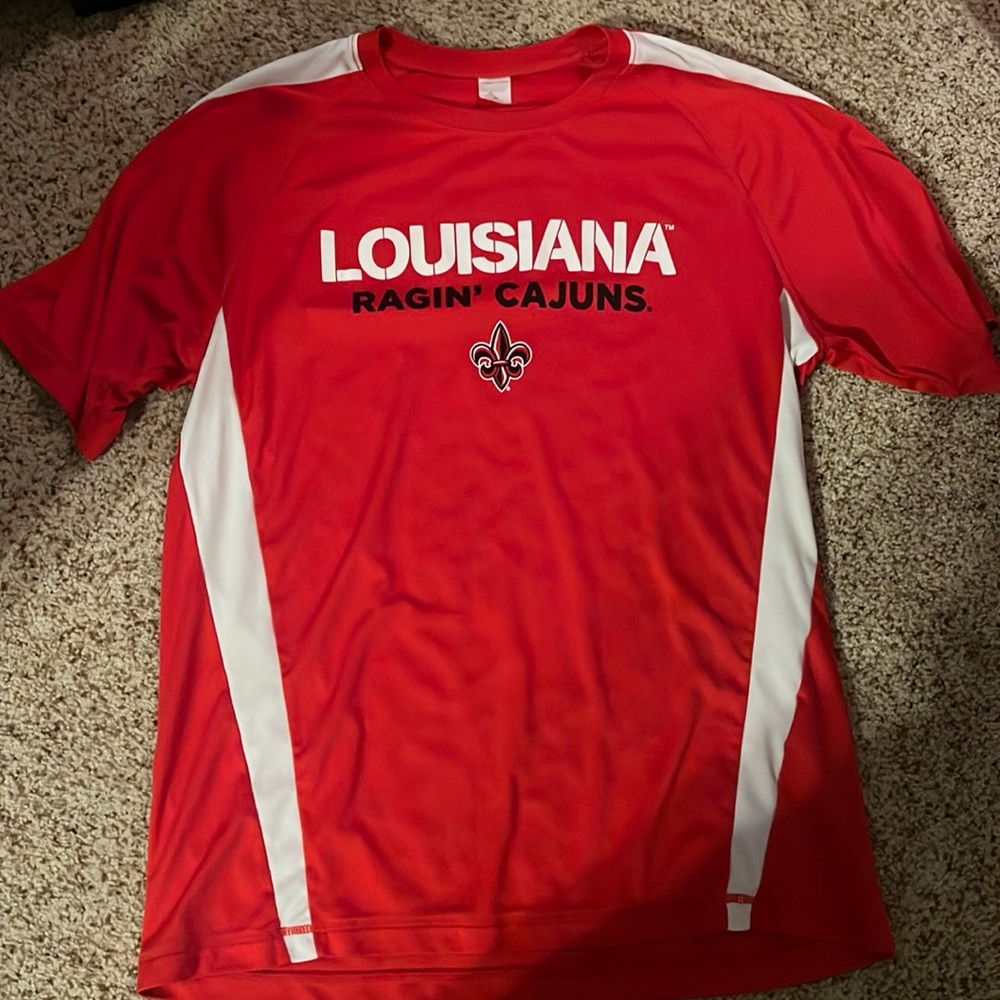 Louisiana Lafayette Ragin Cajuns athletic shirt